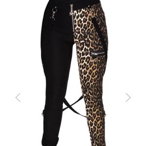 Killstar DEF LEOPARD JEANS / Brand New !!!